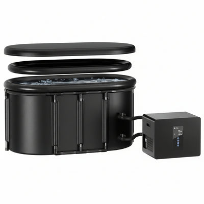 1/3HP Ice Bath Chiller & 148Gal Cold Plunge Tub Bundle